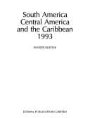 Tapa de SOUTH AMERICA CA & CARIB 1993 (South America, Central America & the Caribbean)