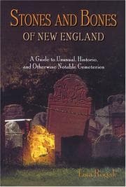 Tapa de Stones and bones of New England
