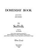 Tapa de Suffolk (Domesday Books (Phillimore))