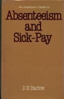 Tapa de An Employer's Guide to Absenteeism and Sick-pay