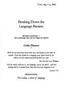 Tapa de Breaking down the language barriers