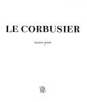 Tapa de Le Corbusier