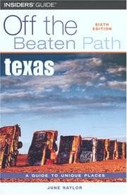 Tapa de Texas Off the Beaten Path, 6th
