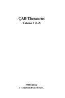 Tapa de Cab Abstracts Online Manual