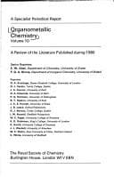 Tapa de Organometallic Chemistry