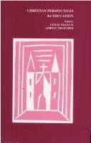 Tapa de Christian perspectives for education