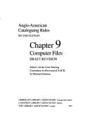 Tapa de Anglo-American cataloguing rules second edition