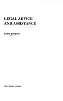 Tapa de Legal Advice and Assistance