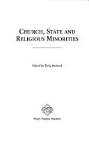 Tapa de Church, State and Religious Minorities