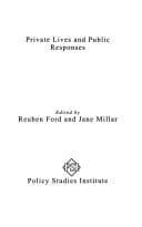 Tapa de Private lives and public responses