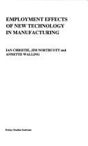 Tapa de Employment effects of new technology in manufacturing