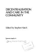 Tapa de Decentralisation and Care in the Community (Discussion Paper)