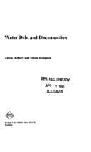 Tapa de Water Debt and Disconnection