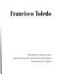 Tapa de Francisco Toledo
