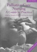 Tapa de Palliative care nursing