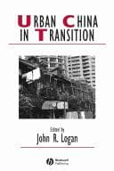 Tapa de Urban China in Transition (Studies in Urban and Social Change)