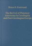 Tapa de The Revival of Planetary Astronomy in Carolingian and Post Carolingian Europe