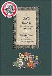 Tapa de I saw Esau : the schoolchild's pocket book