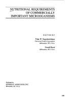 Tapa de Nutritional Requirements of Commercially Important Microorganisms