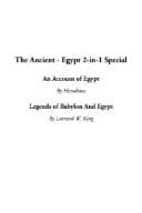 Tapa de The Ancient - Egypt 2-In-1 Special