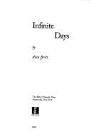 Tapa de Infinite Days