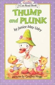 Tapa de Thump and Plunk (My First I Can Read)