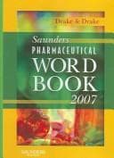 Tapa de Saunders Pharmaceutical Word Book 2007