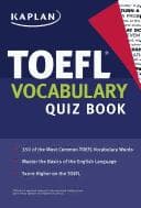 Tapa de TOEFL Vocabulary Quiz Book