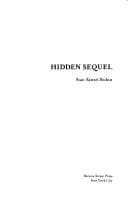 Tapa de Hidden Sequel