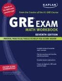 Tapa de Kaplan GRE Exam Math Workbook