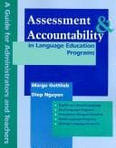 Tapa de Assessment and accountability in language education programs