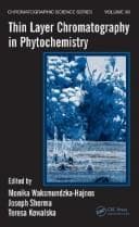 Tapa de Thin layer chromatography in phytochemistry