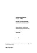 Tapa de Manejo Comunitario De Vicu as En Per Estudio De Caso Del Manejo Comunitario De Vida Silvestre