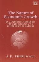 Tapa de The Nature of Economic Growth