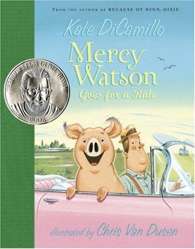 Tapa de Mercy Watson goes for a ride