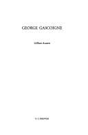 Tapa de George Gascoigne (Studies in Renaissance Literature)