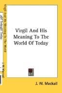 Tapa de Virgil and his meaning to the world of to-day