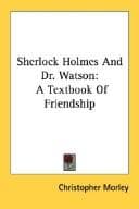 Tapa de Sherlock Holmes And Dr. Watson