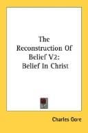 Tapa de The Reconstruction Of Belief V2