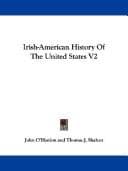 Tapa de Irish-American History Of The United States V2