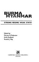Tapa de Burma Myanmar