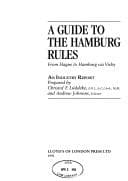 Tapa de A guide to the Hamburg rules