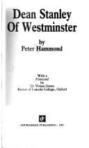 Tapa de Dean Stanley of Westminster