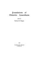 Tapa de Foundations of Obstetric Anaesthesia