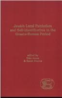 Tapa de Jewish Local Patriotism And Self-identification in the Graeco-roman Period (The Library of Second Temple Studies)