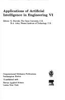 Tapa de Applications of artificial intelligence in engineering