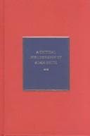Tapa de A critical bibliography of Adam Smith