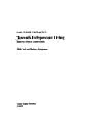 Tapa de TOWARD INDEPEND LIVING PB (Case Studies for Practice, 3)
