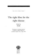 Tapa de The Right Fibre for the Right Disease