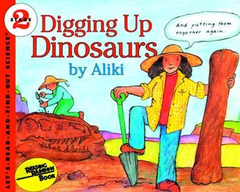 Tapa de Digging up dinosaurs